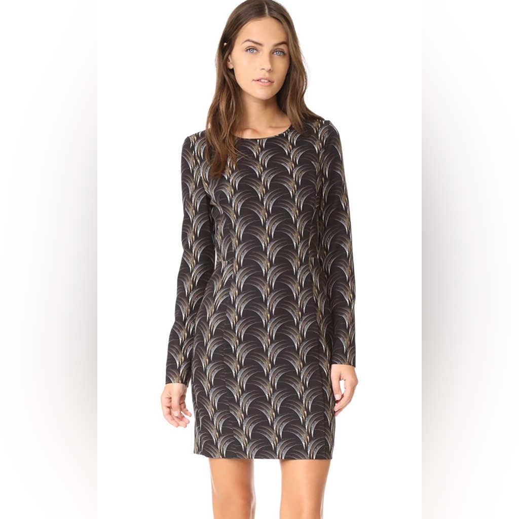 Black Halo Nwt Lively Mini Moonlight Glow Dress Size 2